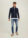 Jack & Jones Modré pánske slim fit džínsy Jack & Jones Glenn