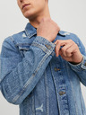 Jack & Jones Modrá pánska džínsová bunda Jack & Jones