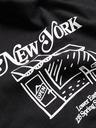 Jack & Jones Čierne pánske tričko Jack & Jones Red Hook