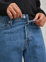 Jack & Jones Modré pánske džínsy širokého strihu Jack & Jones Eddie