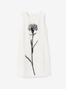 Desigual Desigual Shasta biele dámske šaty