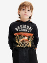 Desigual Čierna chlapčenská mikina Desigual Jordan