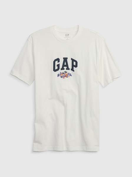 GAP Tričko s kvetinovým logom GAP