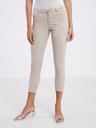 CAMAIEU Béžové dámske skinny fit džínsy CAMAIEU