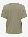 ONLY Khaki dámske tričko ONLY Lucy