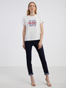 Pepe Jeans Biele dámske tričko Pepe Jeans Camille