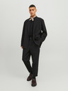 Jack & Jones Čierne pánske orezané nohavice Jack & Jones Karl
