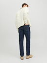 Jack & Jones Tmavomodré pánske džínsy rovného strihu Jack & Jones Chris