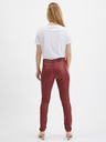 Orsay Bordové dámske nohavice skinny fit ORSAY