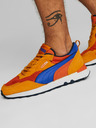 Puma Modré a oranžové pánske tenisky Puma