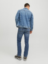 Jack & Jones Modré pánske džínsy rovného strihu Jack & Jones Tim