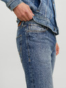 Jack & Jones Modré pánske džínsy rovného strihu Jack & Jones Tim