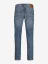 Jack & Jones Modré pánske džínsy rovného strihu Jack & Jones Tim