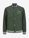 Jack & Jones Zelená chlapčenská ľahká bunda Jack & Jones Warrior