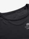 ALPINE PRO Čierne pánske rýchloschnúce tričko ALPINE PRO BASIK