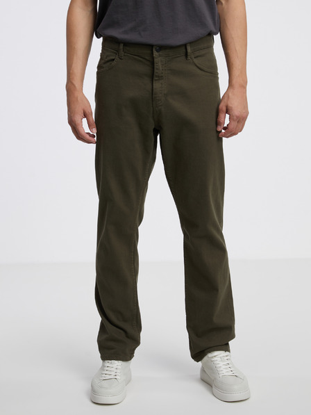 Celio Khaki pánske nohavice Celio Vopry1