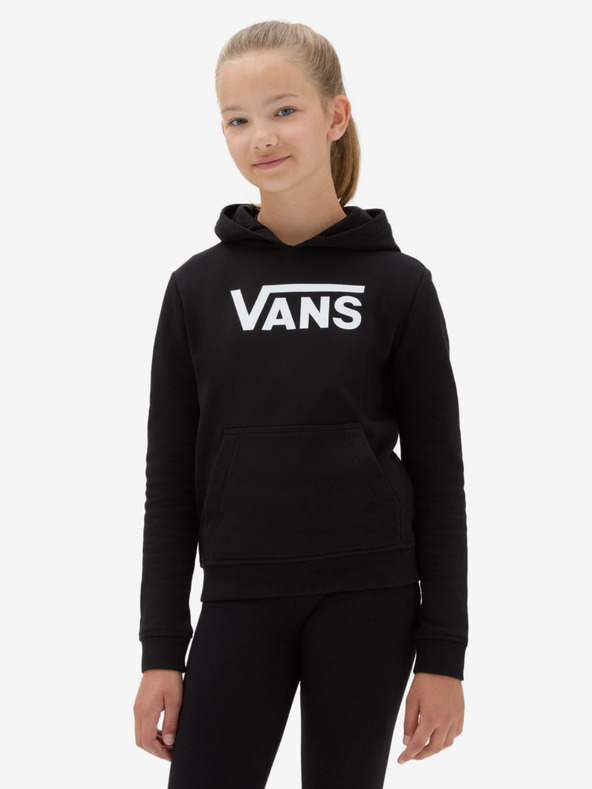 Vans Čierna dievčenská mikina VANS Flying