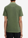 Scotch & Soda Zelená pánska polokošeľa Scotch & Soda Garment Dye