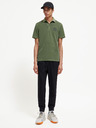 Scotch & Soda Zelená pánska polokošeľa Scotch & Soda Garment Dye