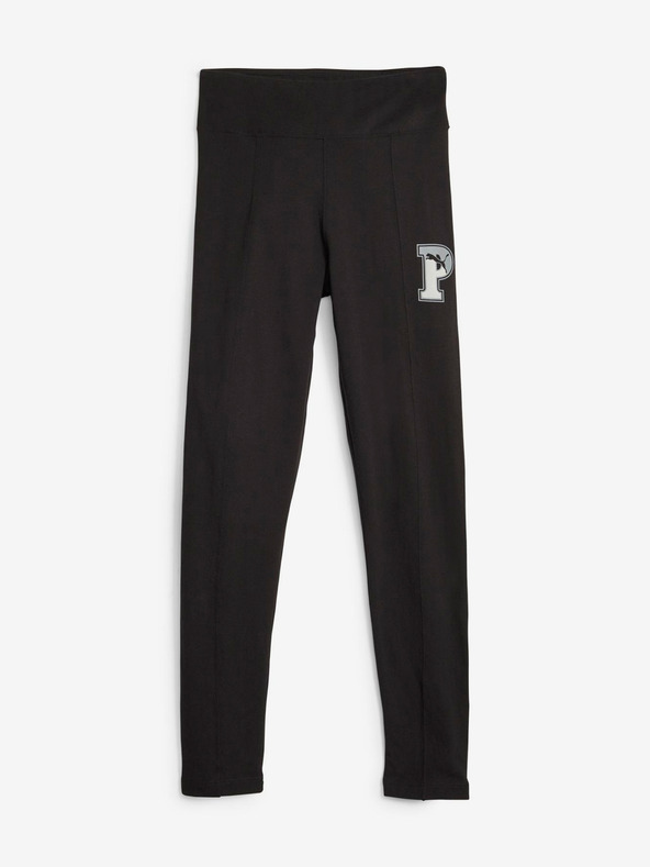 Puma Čierne dievčenské legíny Puma Squad