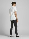 Jack & Jones Čierne slim fit džínsy Jack & Jones Glenn