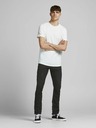 Jack & Jones Čierne slim fit džínsy Jack & Jones Glenn