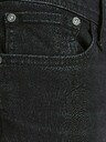 Jack & Jones Čierne slim fit džínsy Jack & Jones Glenn