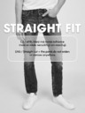 ONLY & SONS Čierne skrátené straight fit džínsy ONLY & SONS Avi