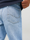 Jack & Jones Svetlomodré chlapčenské džínsy rovného strihu Jack & Jones Chris