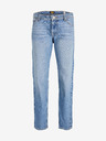 Jack & Jones Svetlomodré chlapčenské džínsy rovného strihu Jack & Jones Chris