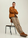Jack & Jones Jack & Jones Kane béžové pánske chino nohavice