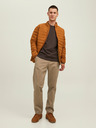 Jack & Jones Jack & Jones Kane béžové pánske chino nohavice
