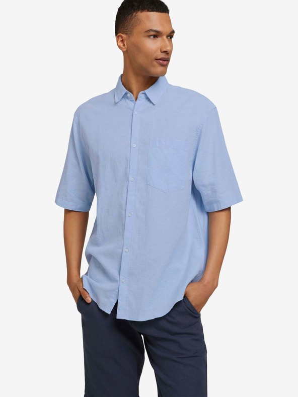 Tom Tailor Denim Džínsová košeľa Tom Tailor