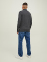 Jack & Jones Tmavosivý pánsky sveter Jack & Jones Emil