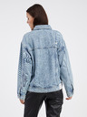 Tom Tailor Denim Modrá dámska džínsová bunda Tom Tailor Denim
