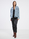 Tom Tailor Denim Modrá dámska džínsová bunda Tom Tailor Denim