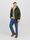 Jack & Jones Khaki pánska zimná parka Jack & Jones Clip