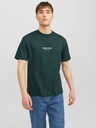Jack & Jones Tmavozelená pánska košeľa Jack & Jones Vesterbo