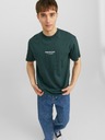Jack & Jones Tmavozelená pánska košeľa Jack & Jones Vesterbo