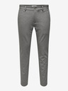 ONLY & SONS Šedé pánske chino nohavice ONLY & SONS Mark
