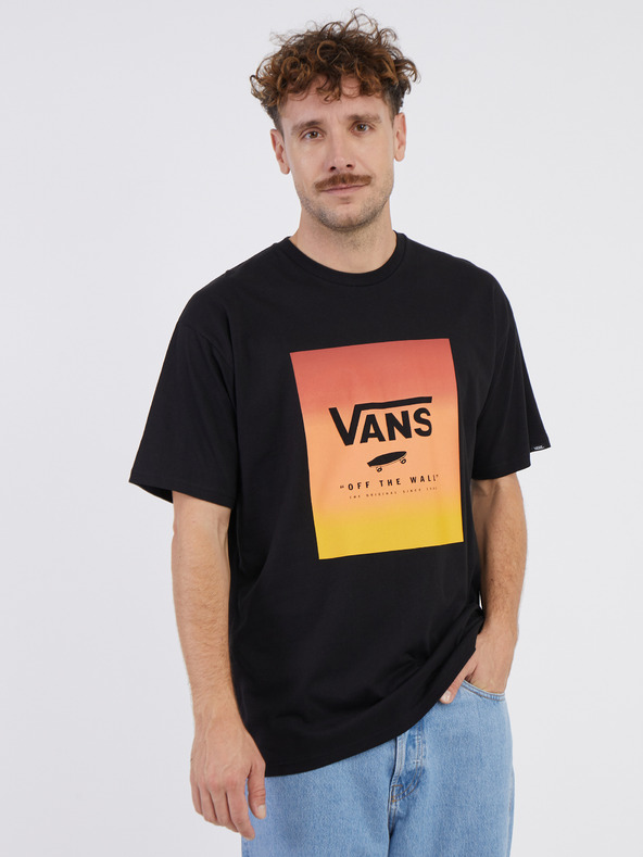 Vans Čierne pánske tričko VANS