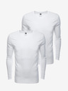 Ombre Clothing Tričko 2 ks