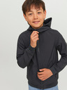 Jack & Jones Čierna chlapčenská softshellová bunda Jack & Jones Basic