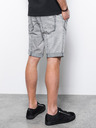 Ombre Clothing Šedé pánske džínsové šortky Ombre Clothing W361
