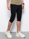 Ombre Clothing Pánske tepláky - čierne V6 P29