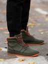 Ombre Clothing Khaki pánske členkové tenisky T311