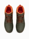 Ombre Clothing Khaki pánske členkové tenisky T311