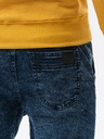 Ombre Clothing Modré pánske nohavice P1027