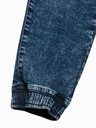 Ombre Clothing Modré pánske nohavice P1027