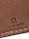 Ombre Clothing Hnedá pánska kožená peňaženka Ombre Clothing A092